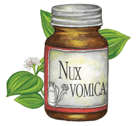 Nox Vomica bottle